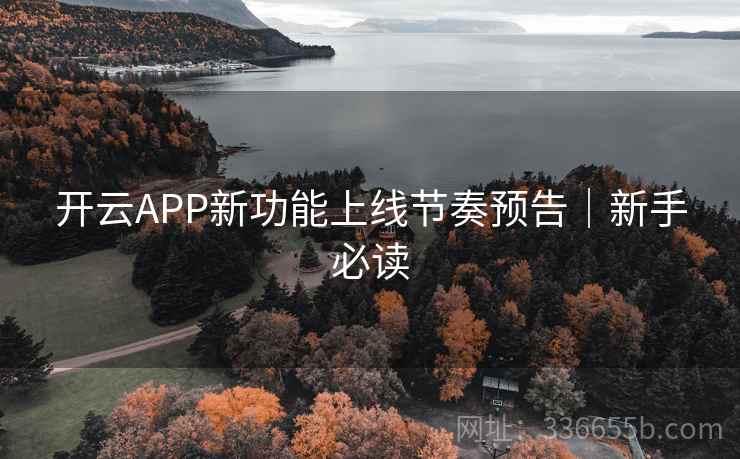 开云APP新功能上线节奏预告｜新手必读  第2张